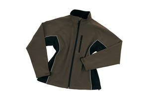 Soft shell jacket &quot;All rounder&quot; with 3 layers (woven surface, membrane, micro fleece) with a zip, L