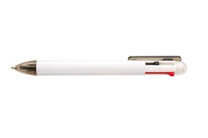 4 in 1 ballpoint pen &quot;Fuerte&quot; with lead and 3 ink refills - black, red and blue