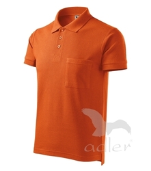 Polokošile pánská Cotton oranžová 2XL